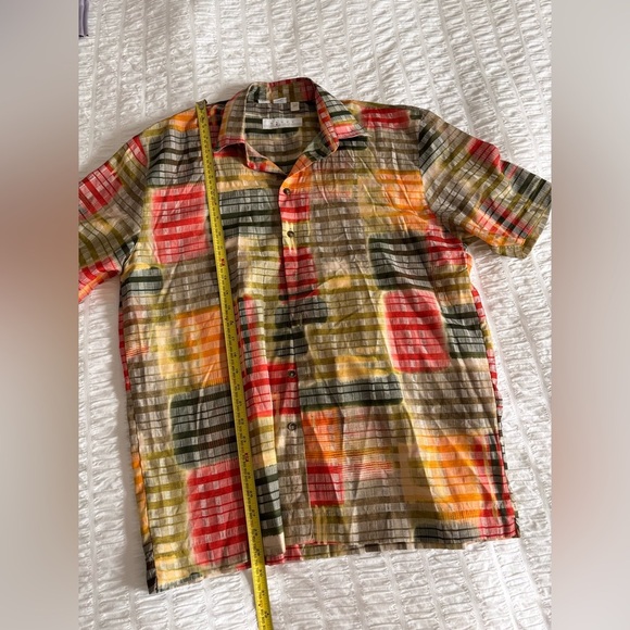 Colorful Patterned Men's Shirt Made in Germany - Picture 5 of 5